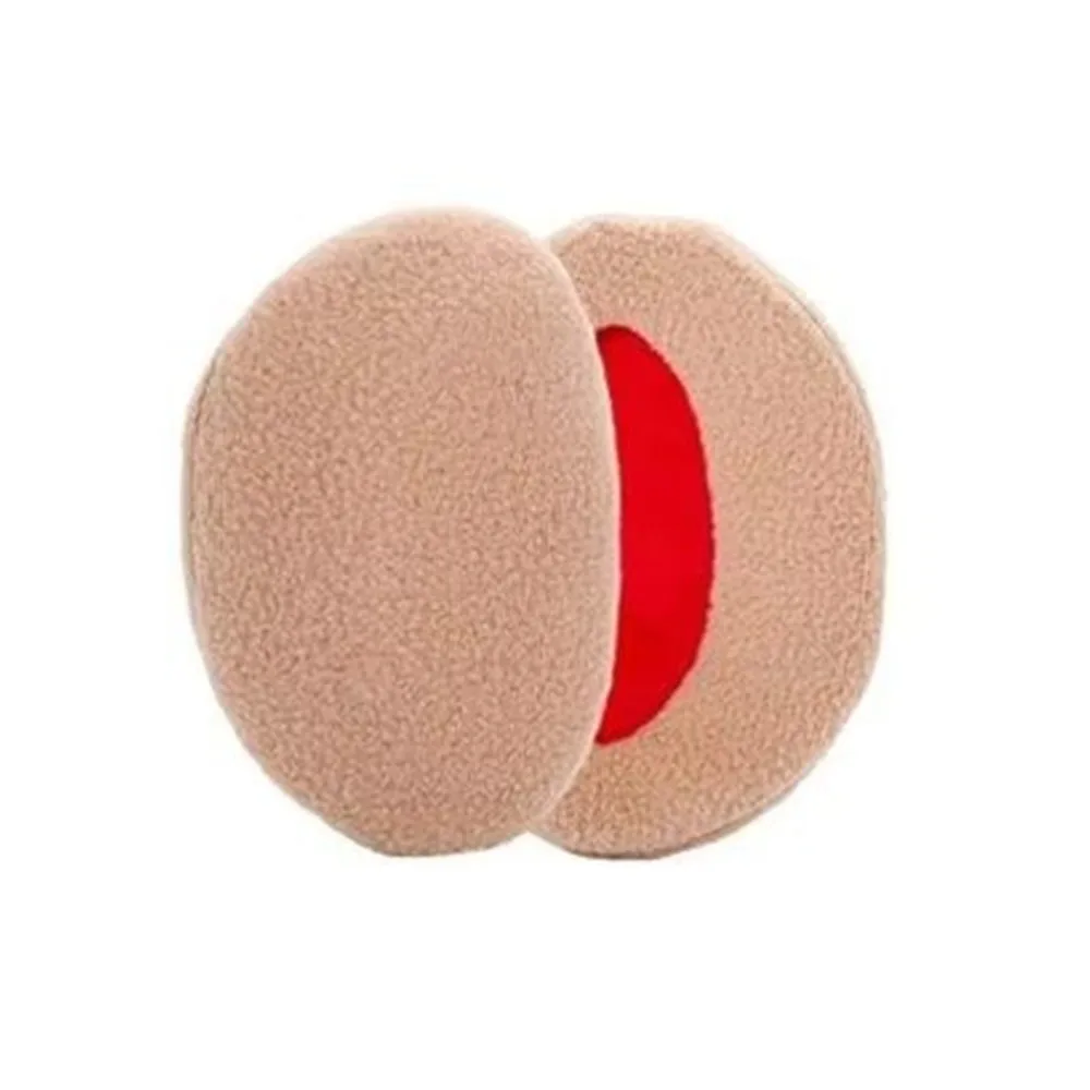 إكسسوارات عصرية من الصوف المنفوش بدون أشرطة لتدفئة الأذن لحماية الأذن غطاء للأذنين مقاوم للرياح أغطية أذن ناعمة دافئة للشتاء