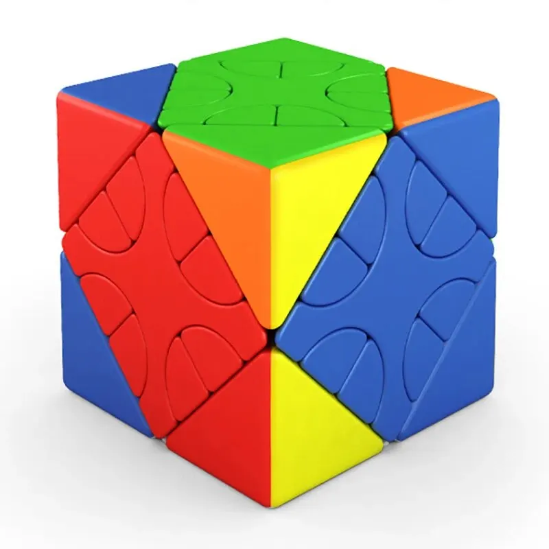 MeiLong Skewb Mixup 1 Magic Speed Cube Stickerless Professional Fidget Toys MeiLong Mixup 2 Skewb Cubo Magico Puzzle