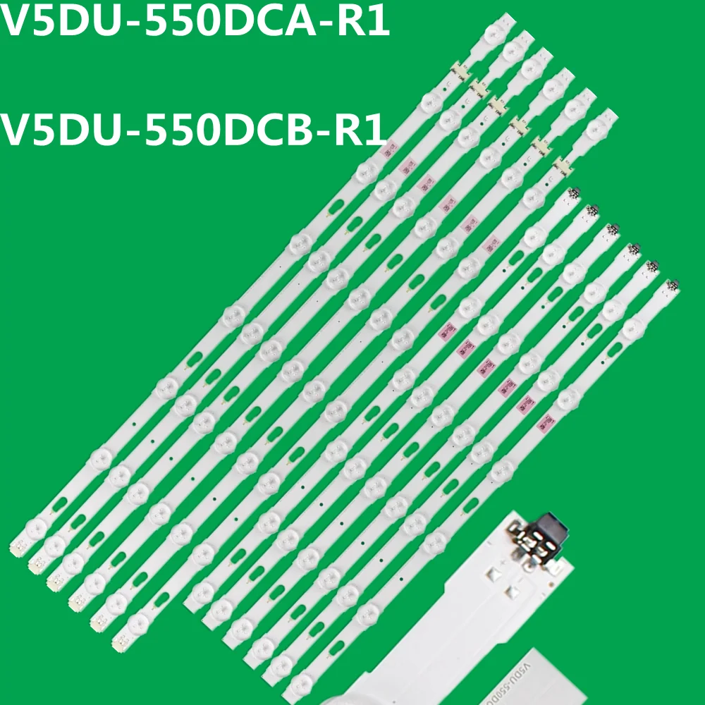 

12pcs LED backlight strip For UN55KU6290 UN55KU6300 UN55MU6300 UE55MU6200K UE55KU6099U UE55KU6179 UE55MU6205 UE55MU6192U