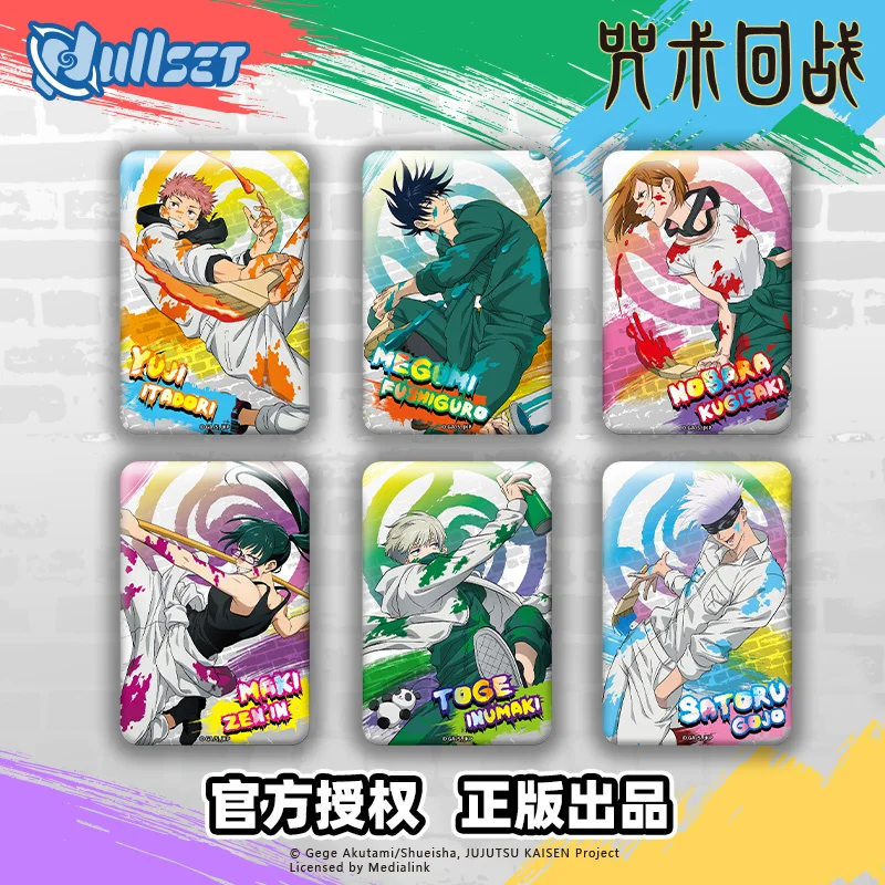 

Лидер продаж на складе Nullset Jujutsu Return Station Paint Series значки японского аниме коллекция товаров игрушки подарки на день рождения