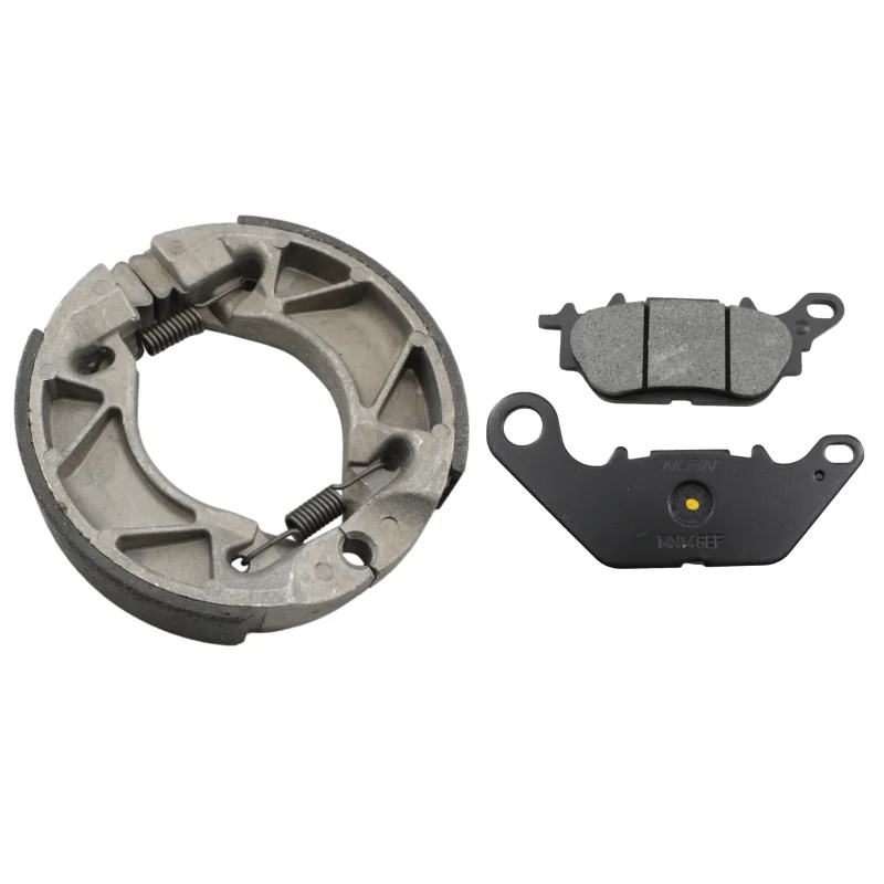 High quality motorbike YBR125 front and rear brake discs brake pads Yamaha JYM125 YBR125 YBR 125 brake spare parts