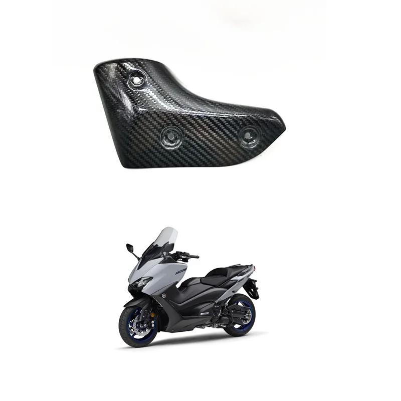 

Запчасти для мотоциклов YAMAHA TMAX 560, выхлопная крышка, защита из углеродного волокна TMAX 560 T-MAX
