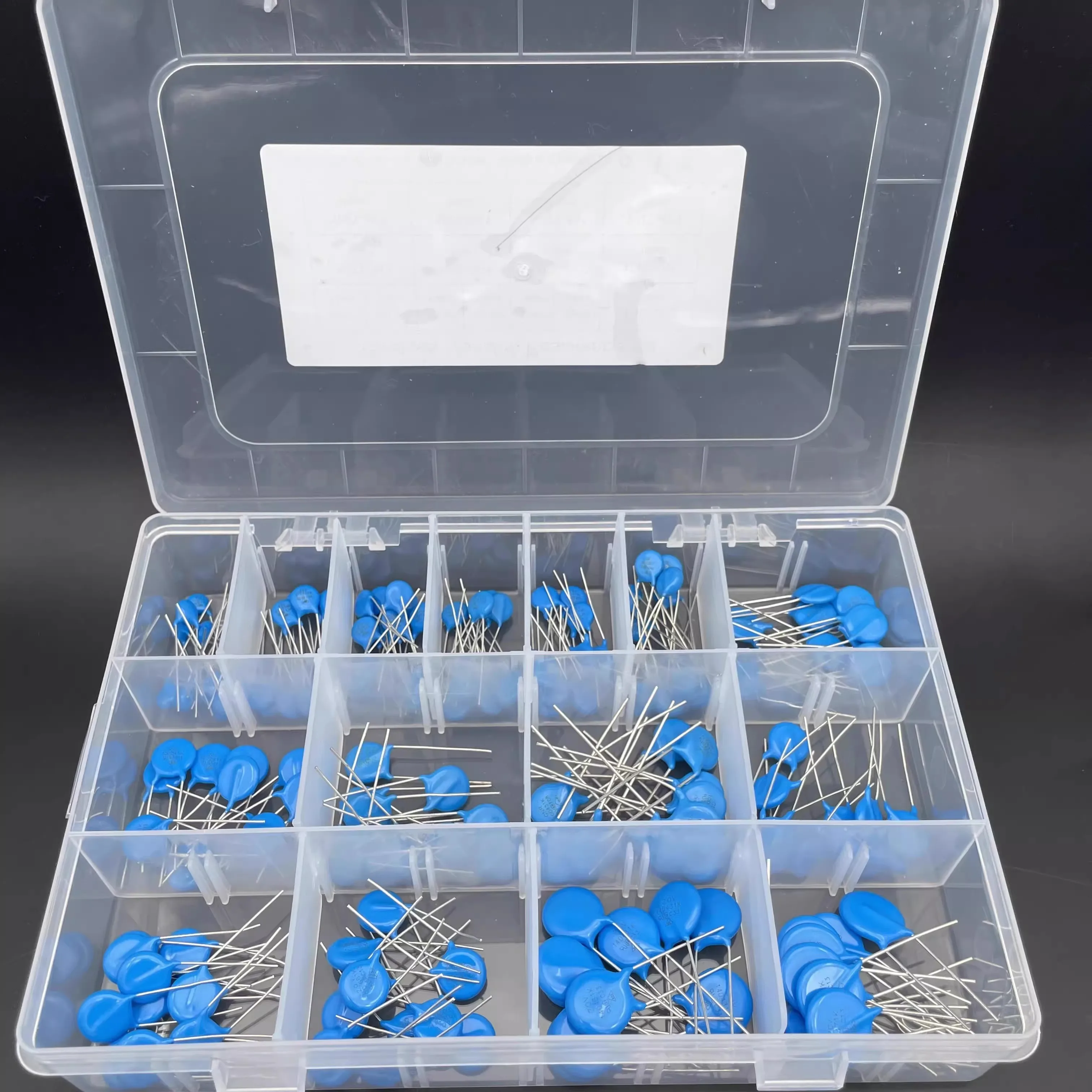 150PCS Pressure-Sensitive Resistor Sample Pack 5D561 7D 10D 14D471K 15 Varieties of Specifications Commonly Used in Electronics