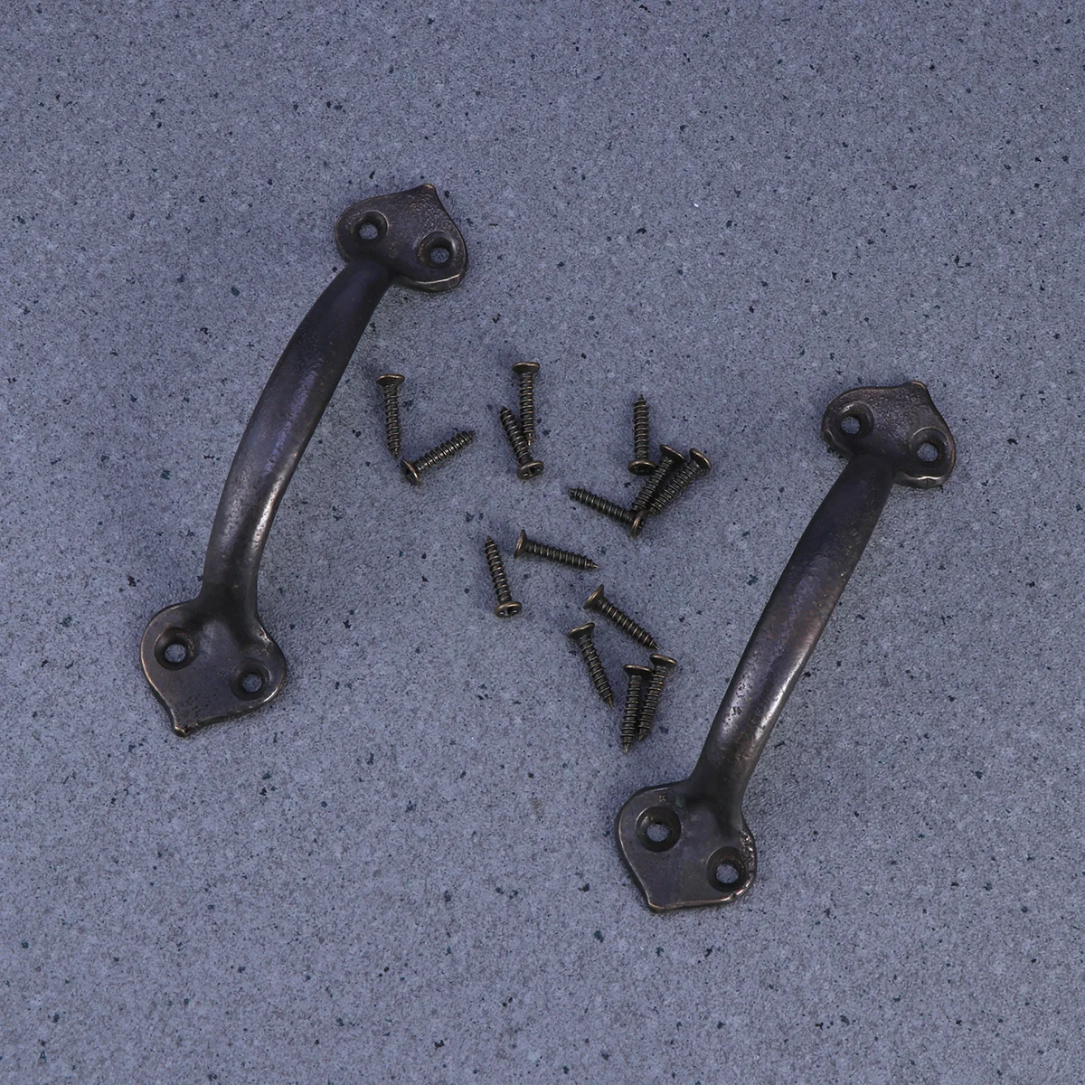 

2pcs Pure Copper Drawer Pull Handle Brass Cabinet Knob Heavy Duty Door Hardware Vintage Style Rustproof Screws Included