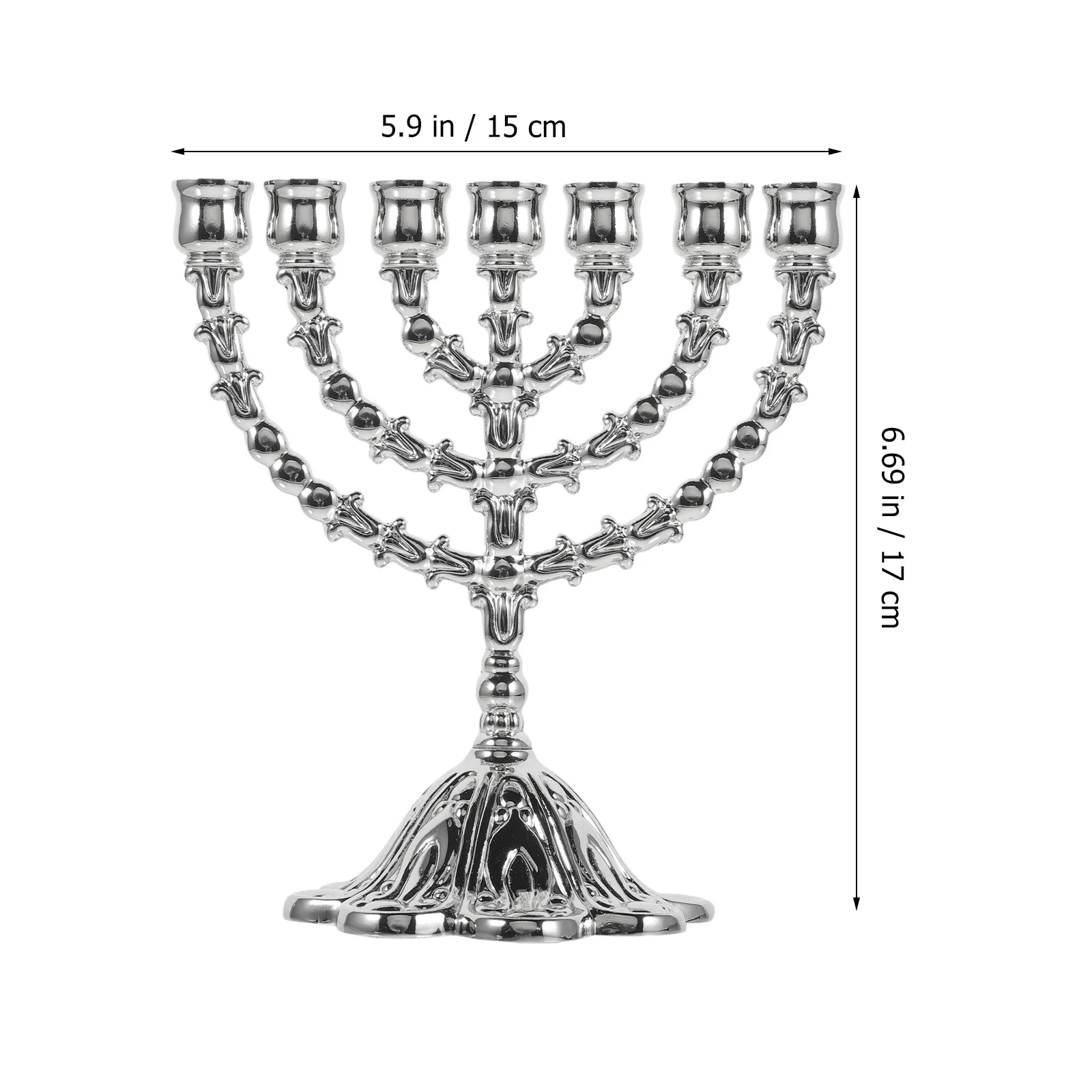 

Alloy Candlestick Table Decor Metal Candelabrum For Home Dining Office Hotel Desktop Decoration Vintage