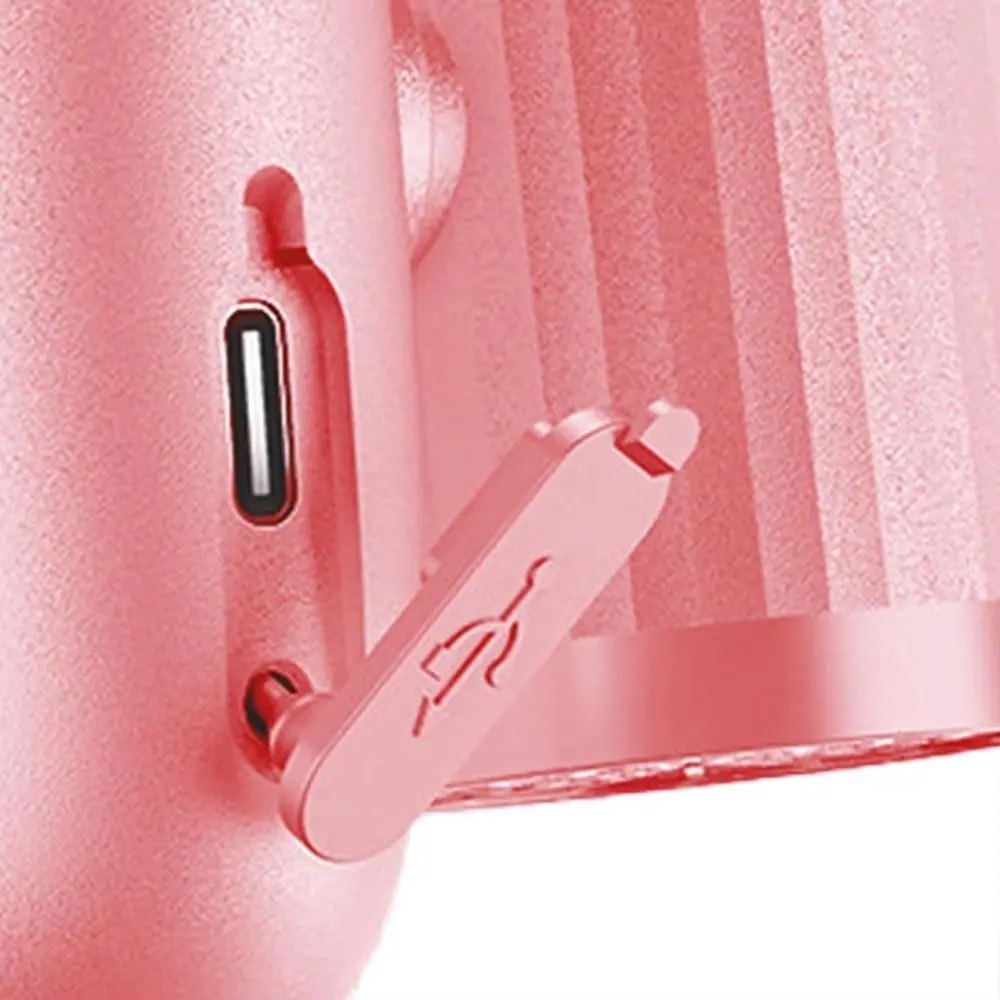 High-Speed Adjustable Air Outlet Neck Fan Strong Wind Portable Bladeless Fan USB Rechargeable Low Noise Hanging Fan Office Use