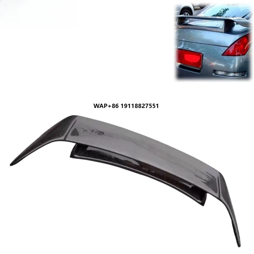 

Suitable for Upgrading the Carbon Fiber Rear Spoiler of 350Z, High-quality Carbon Fiber Diffuser Rear Wing Modification
