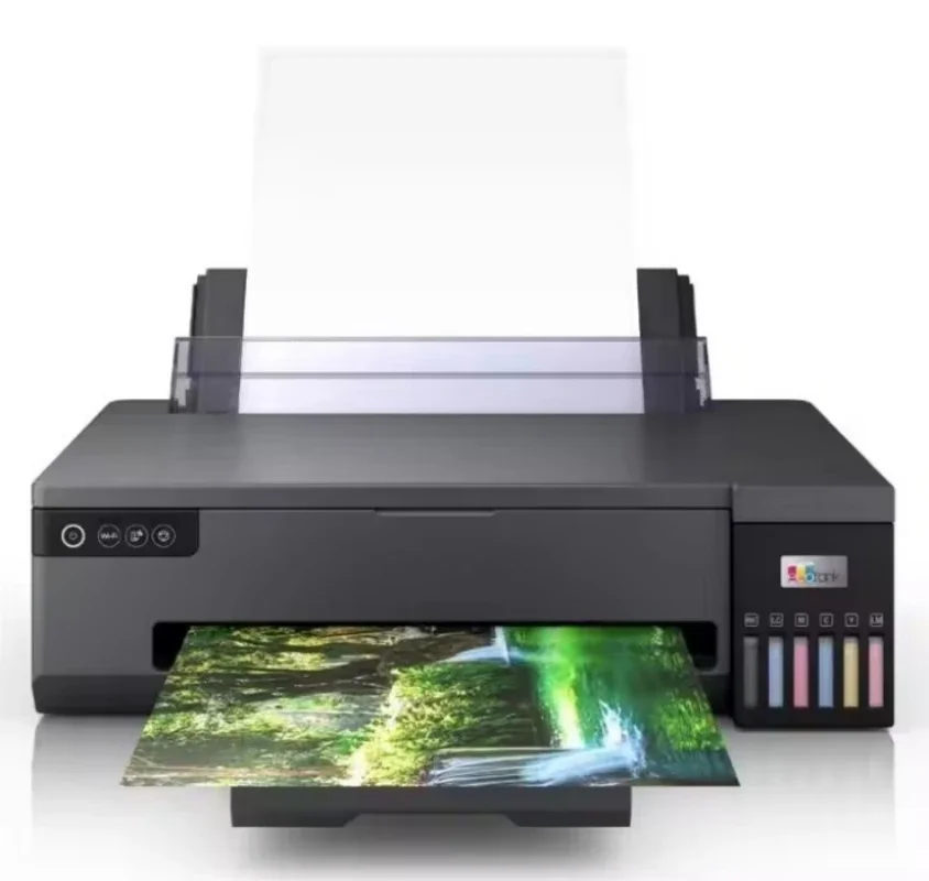 Hot Sale Six Color XP600 Head WIFI A4 Automatic Desktop PVC ID Card UV Sublimation Transfer Inkjet Printer