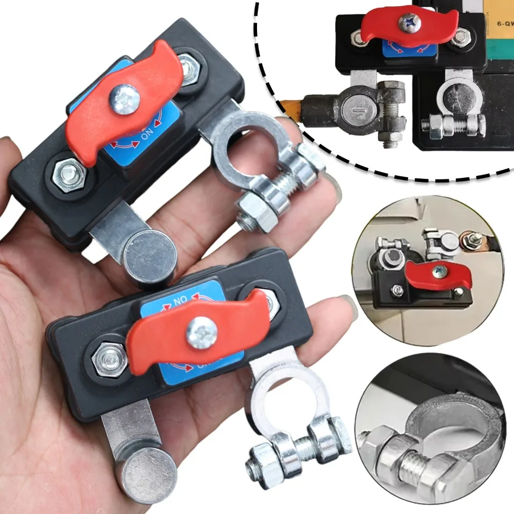 

Car Battery Disconnect Switch 12V 24V Universal Remote Control Battery Switch Anti-theft Power Controller for Car Truck Boat