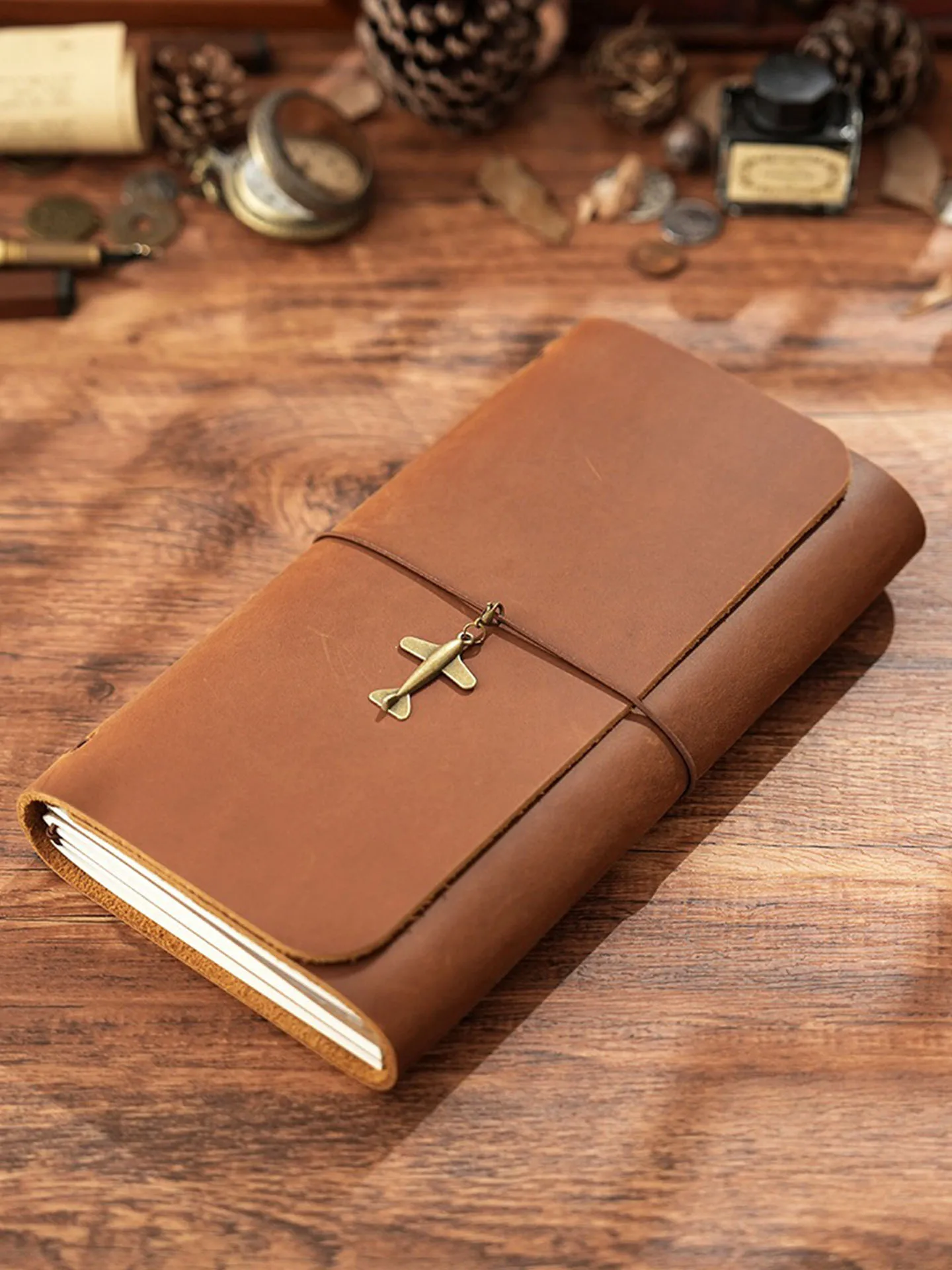 leather-travel-notebook-vintage-diary-book-tn-style-handmade-art-supplies-business-stationery-culture-products-film-props