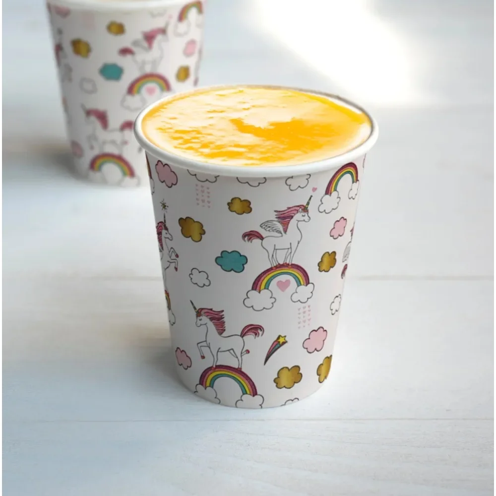 

Бумажный стаканчик на 9 унций - 20 карат - Единороги