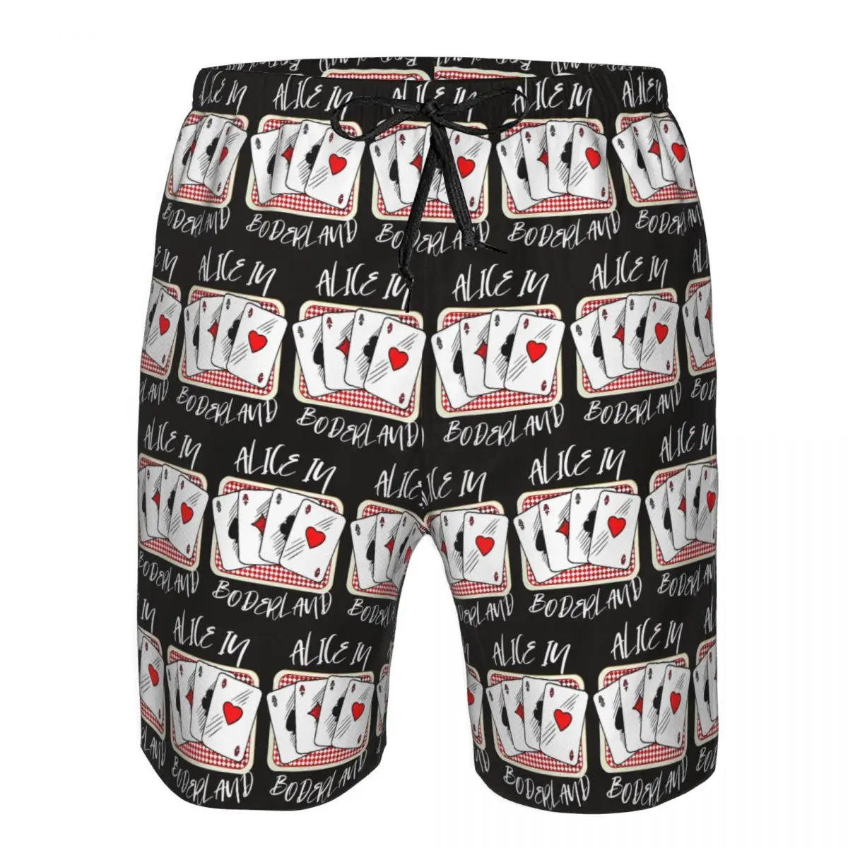 ALICE IN BORDERLAND Trunks Beach Board Shorts Casual Quick Dry Swimming Summer Men Pants