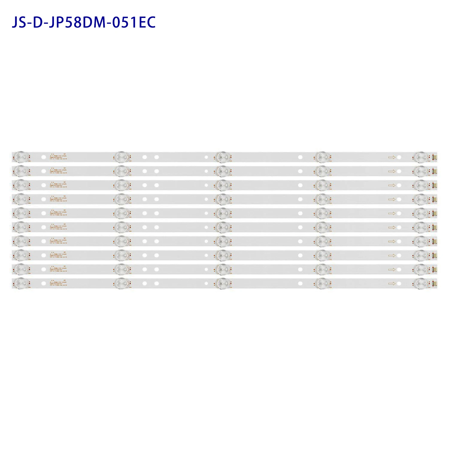 

LED strip For EDISSON CELED58419B7 E58DM1200 TD SYSTEMS K58DLJ10US TVLED584K01 D58-M30 JS-D-JP58DM-051EC (81225) E58DM1000