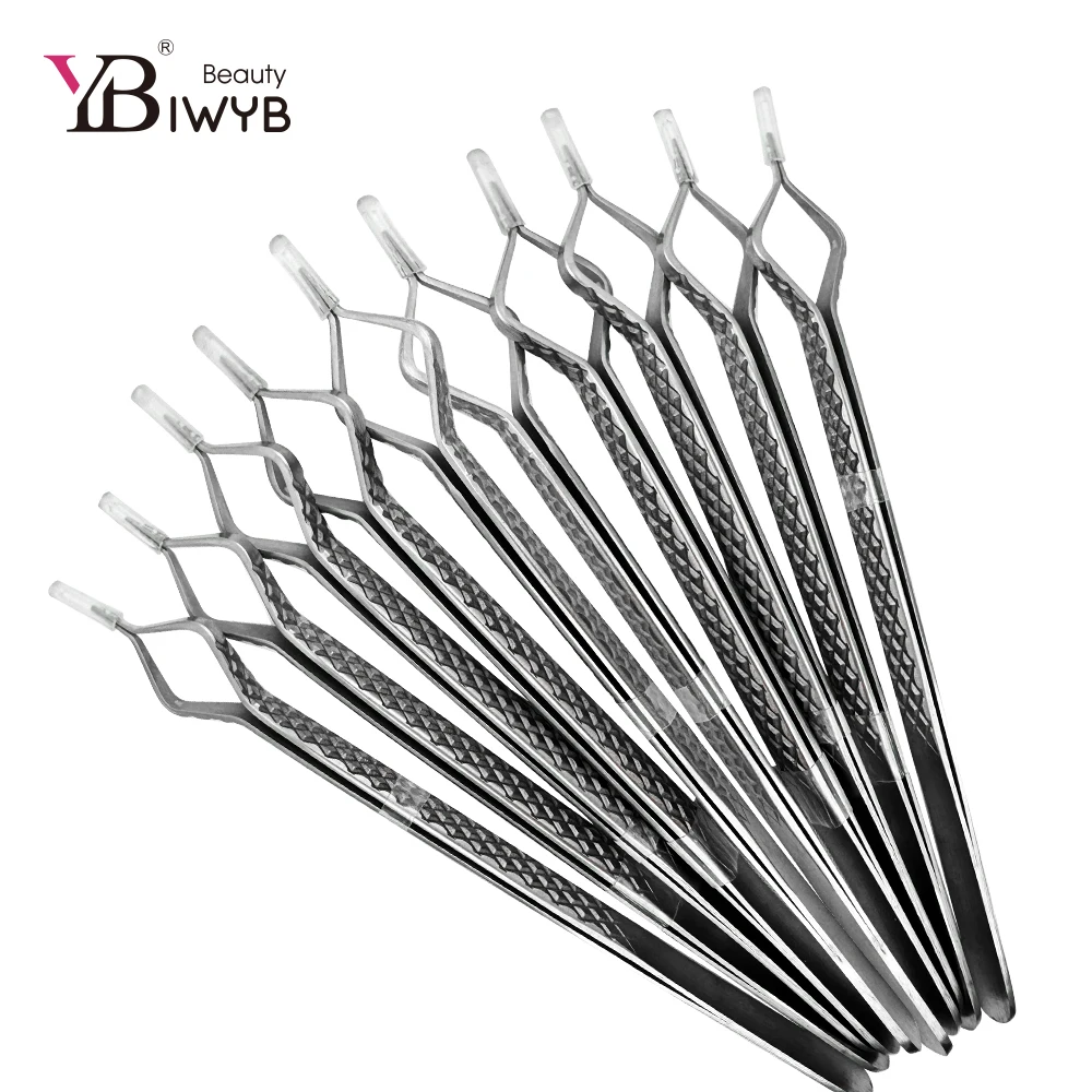 New style grafting eyelash tweezersstainless steel high precision hairseparation tweezers