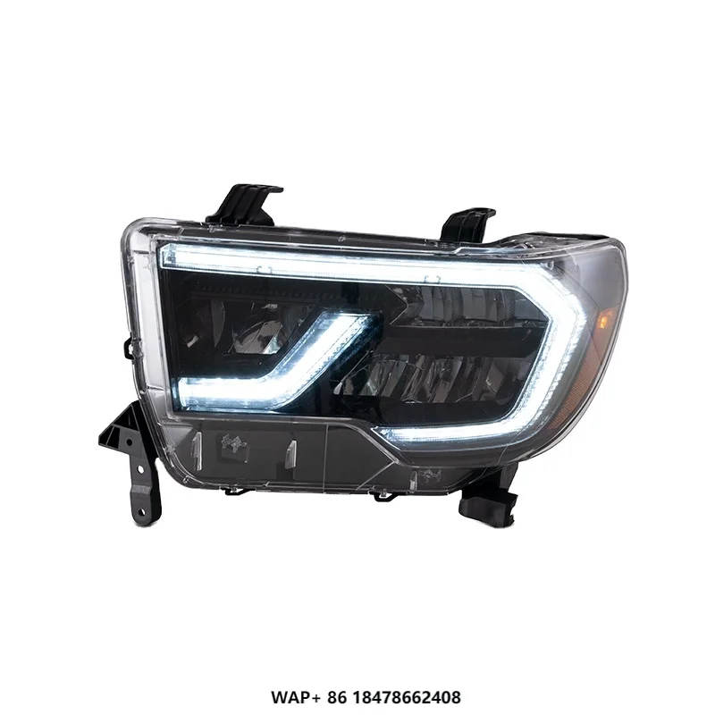 

Оптовая продажа с фабрики Vland, автомобильная часть, передняя фара для Tundra 07-13 Sequoia 08-up, последовательный светодиод DRL