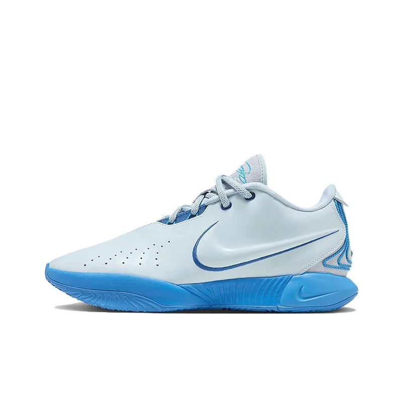 Nike LeBron 21 EPBlue Diver FQ4146-400 Comfortable shock-absorbing and non-slip low-top basketball shoes for men