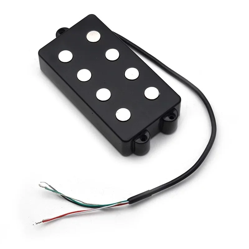 4-Conductor Split Coil  Bass Pickup Open Style Humbucker for 4-String PB Electric Bass Parts & Accessories