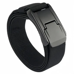 New Stretch Belt For Men and Women Quick Release Buckle Strong Real Nylon Unisex Elastic Belt Overalls Work Belt