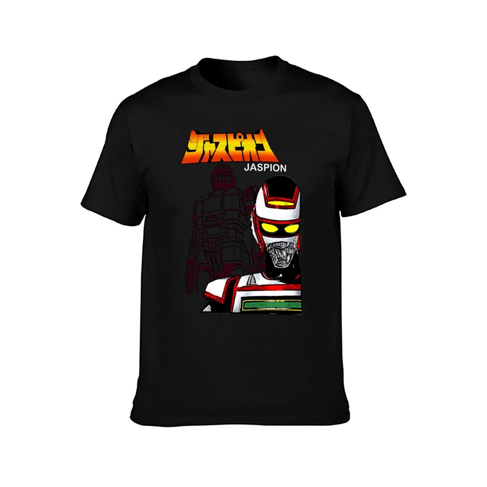 تي شيرت Kyojuu Tokusou Juspion (aka Jaspion) تي شيرت رجالي قطن تي شيرت رجالي قطن عالي الجودة تي شيرت 100% تي شيرت