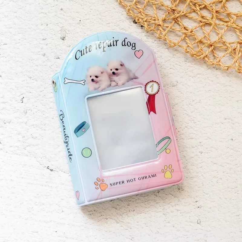 Cute Dog 3 Inch Photo Card Card Book Idol Album Postcard Organizer Booklet Collector Card Lomo Card Photocards Holder