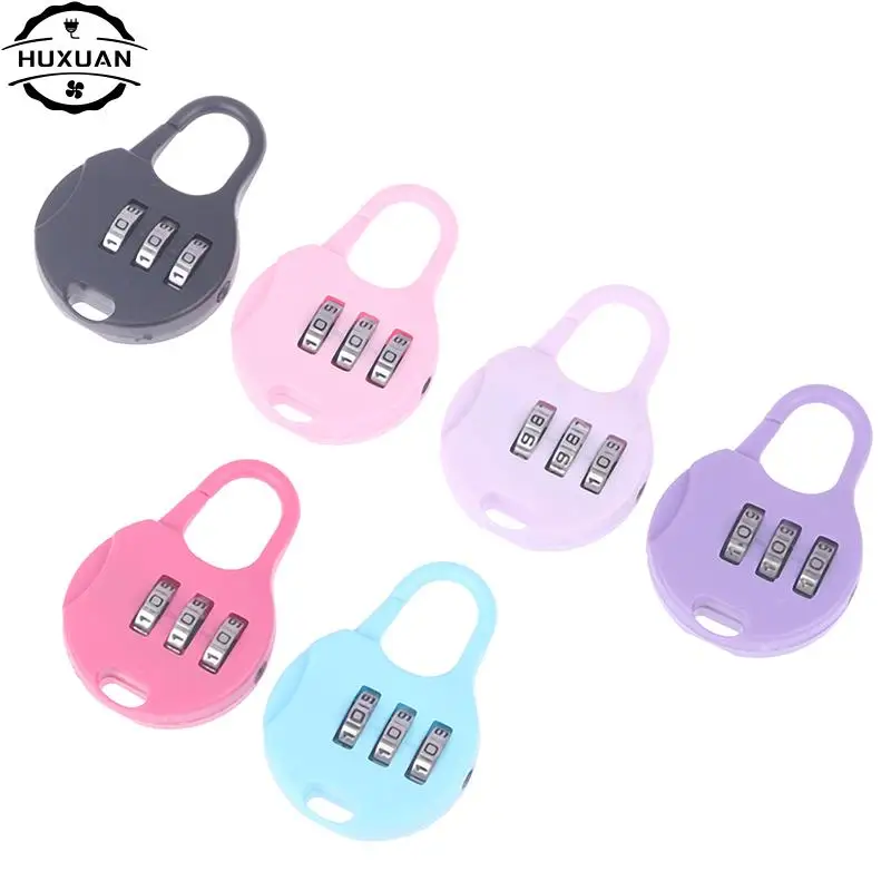 Luggage Travel Digit Number Code Lock Combination Padlock Safe Lock For Gym Digital Locker Suitcase Drawer Lock Hardware Plastic