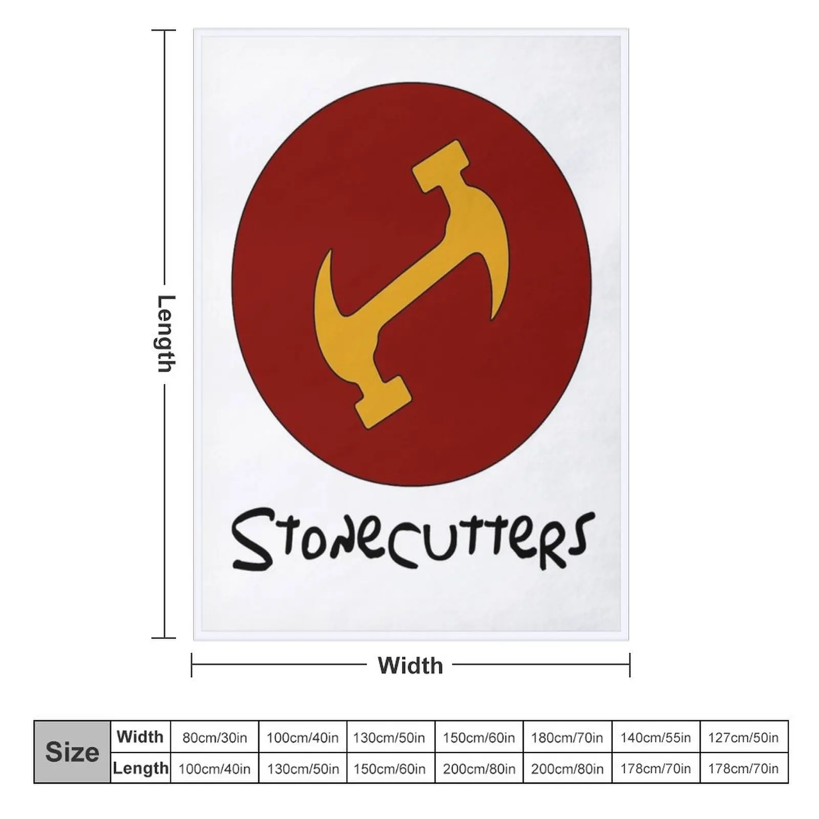 Stonecutters secret handshake shirt Throw Blanket Hairy For Baby Softest Bed Fashionable Blankets