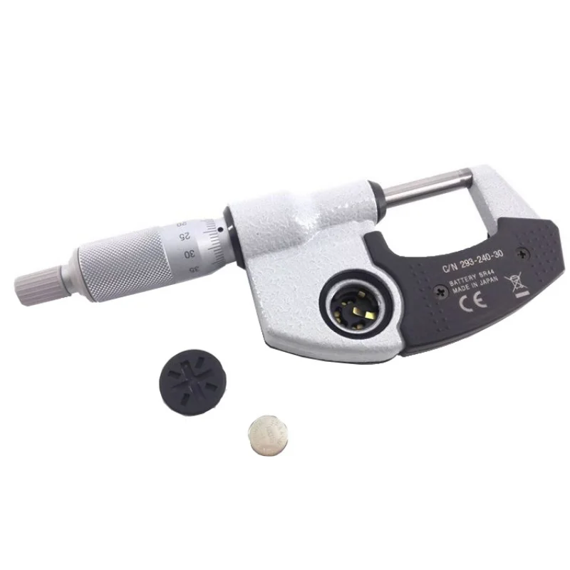 Mitutoyo Measuring Range 0-25/50/75/100mm/0.001 293-240/241/242/243-30  Digital Outside Micrometers IP65 Accuracy 1um