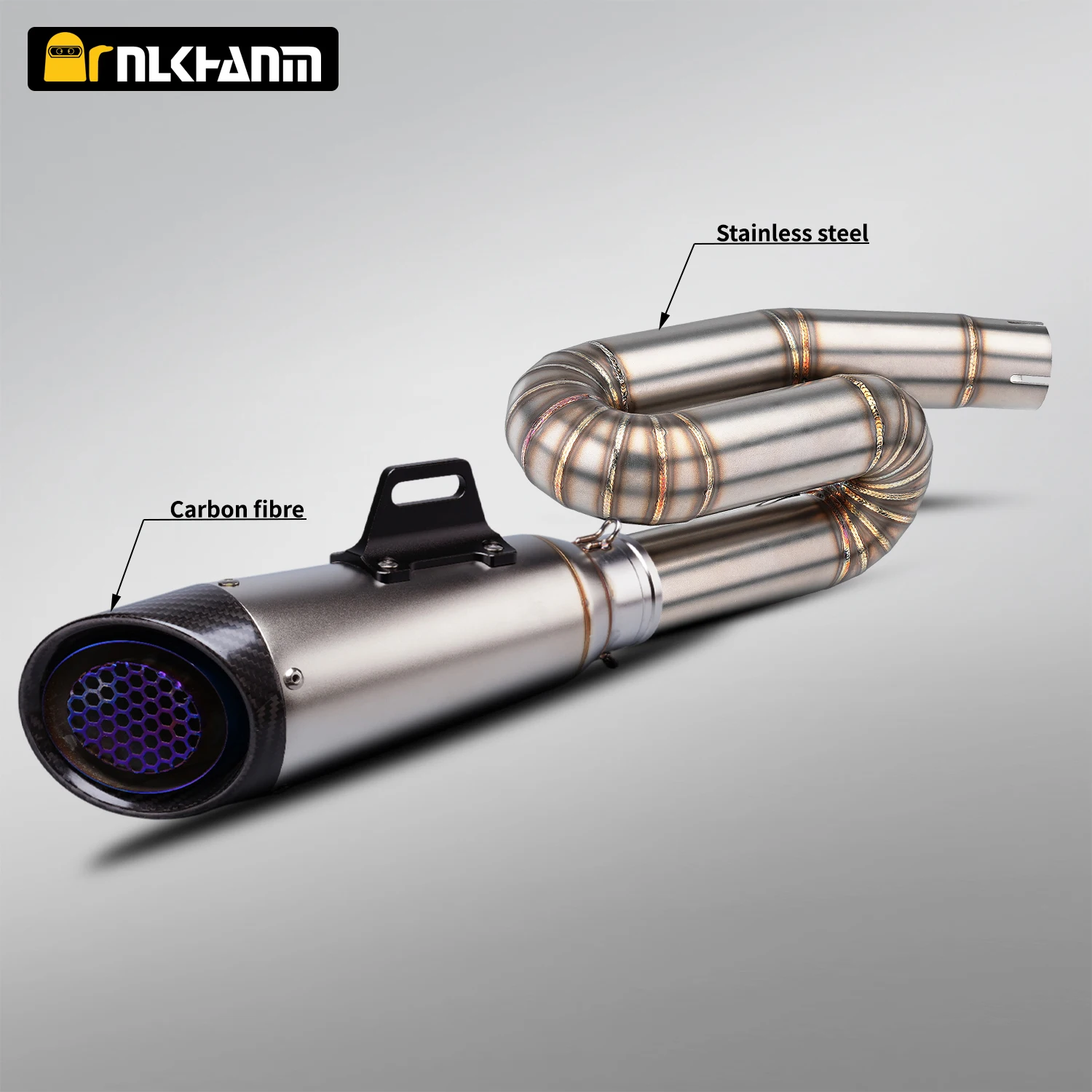 

For Street Triple 765 S R RS 2017 - 2023 Moto Exhaust Escape Modify Project Carbon Fiber SC Muffler