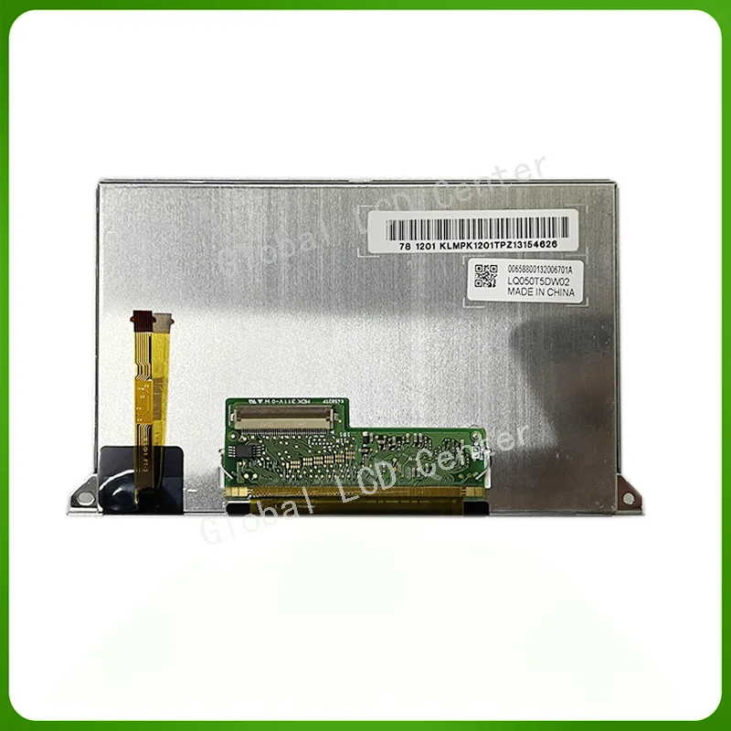 Original 5.0 inch LQ050T5DW02 LCD with touch Screen for car GPS navigation LCD monitor