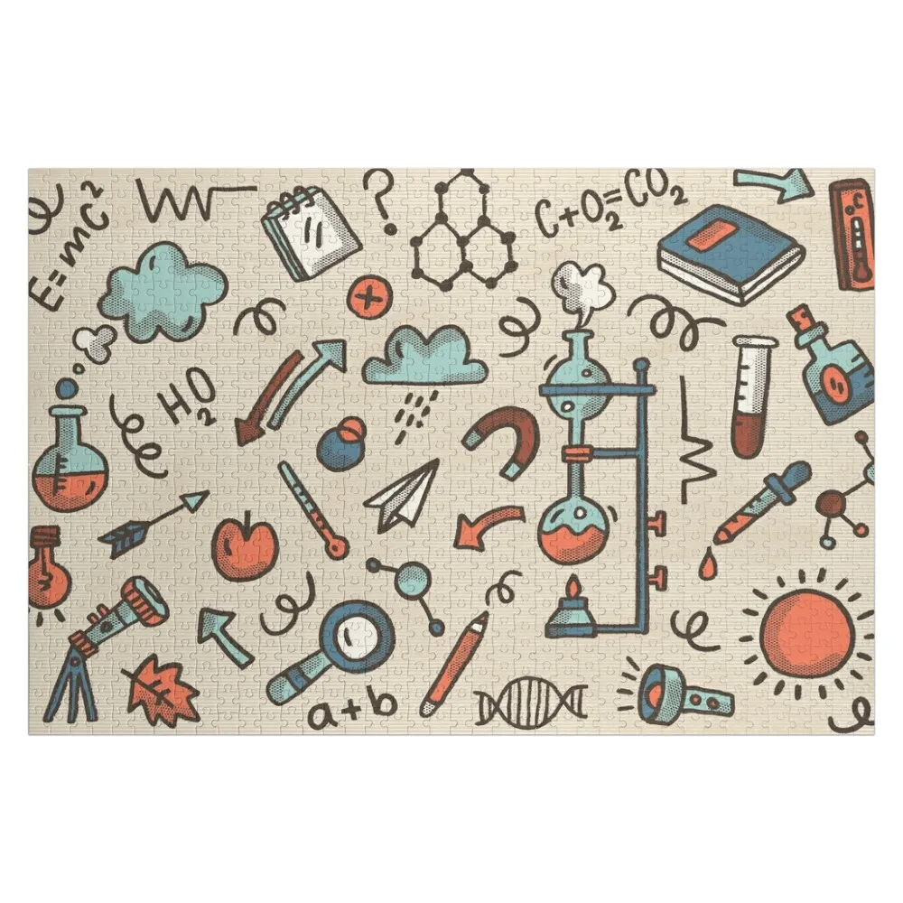 

Amazing Science Vintage Jigsaw Puzzle Personalized Baby Toy Photo Custom Custom Gift Customized Toys For Kids Puzzle