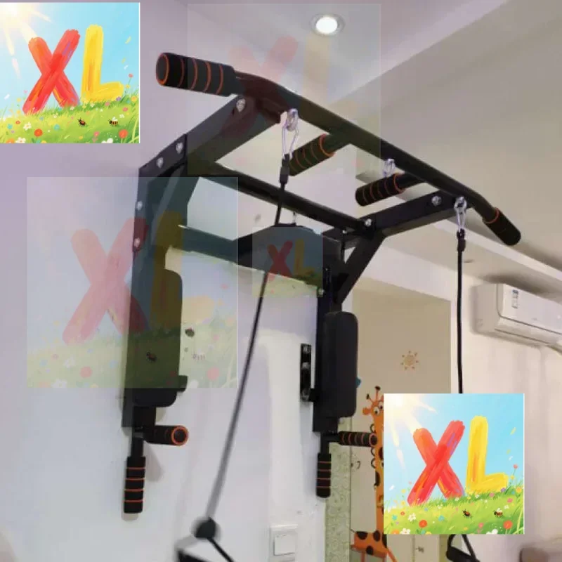

Pull Up Bar Indoor At Home Gym Chin Up Bar Horizontal Power Ropes Slings Training Fitness Equipment Sport