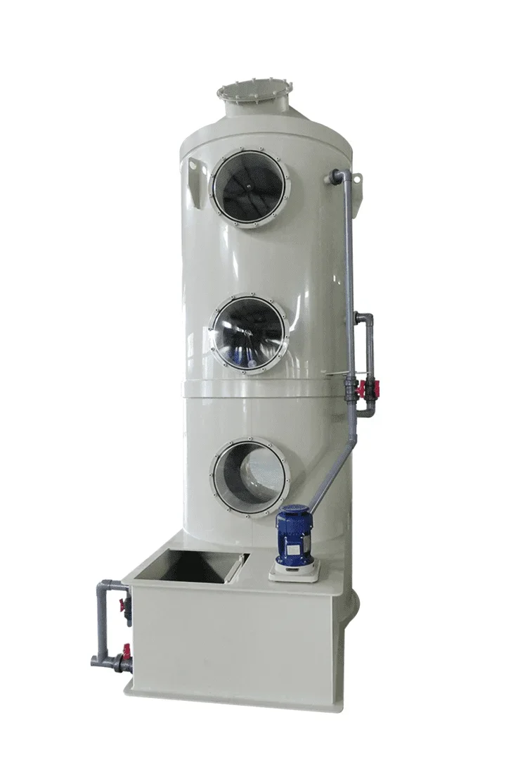 air Purifier Gas Treatment Washing Boiler Water Scrubber Caustic Scrubber System