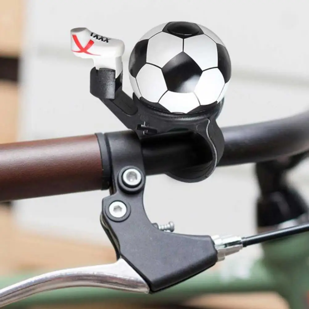Mountain Road Bicycle Bell Loud Mini Cartoon Football Cycling MTB Bell Ring Safety Football Bell Ring Horn Cycling Handlebar