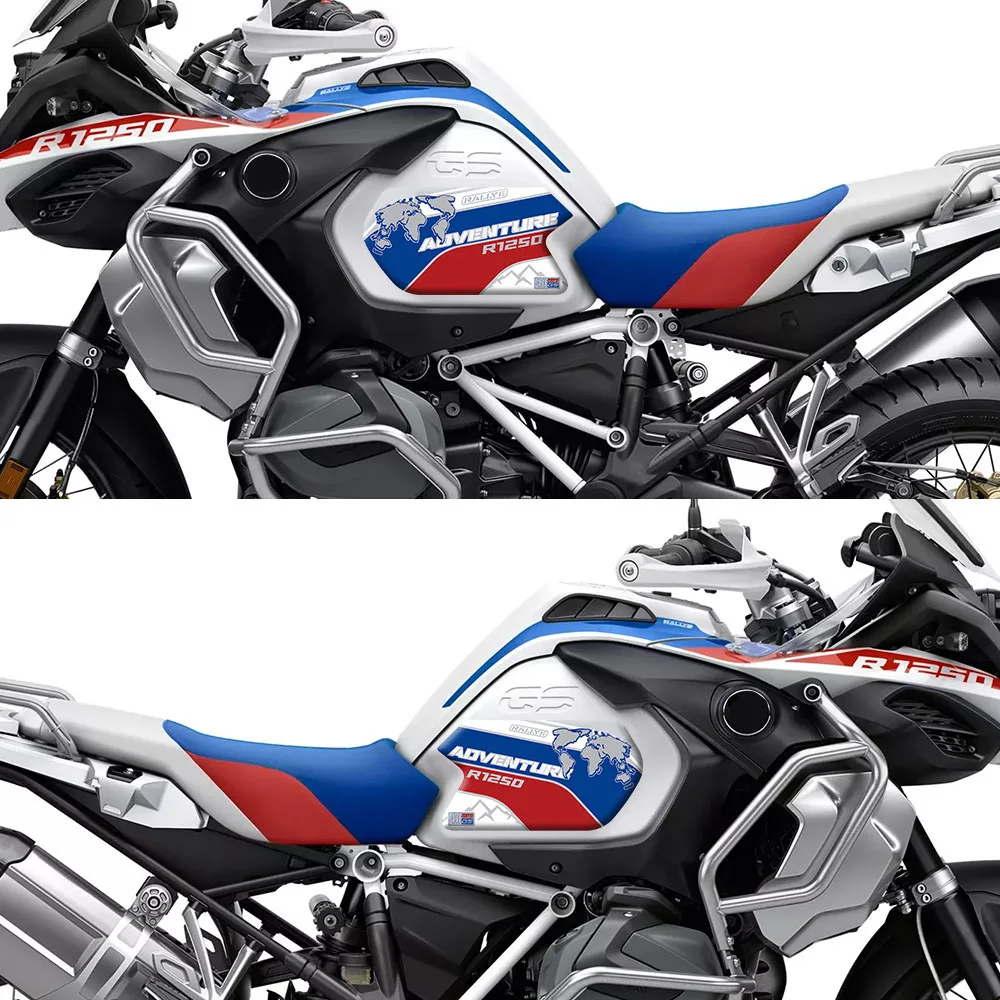 For BMW R1250GS ADV R 1250 GS Adventure 2019-2023 Motorcycle Tank Traction Side Pad Gas Fuel Knee Grip Protection 3D Gel Decal