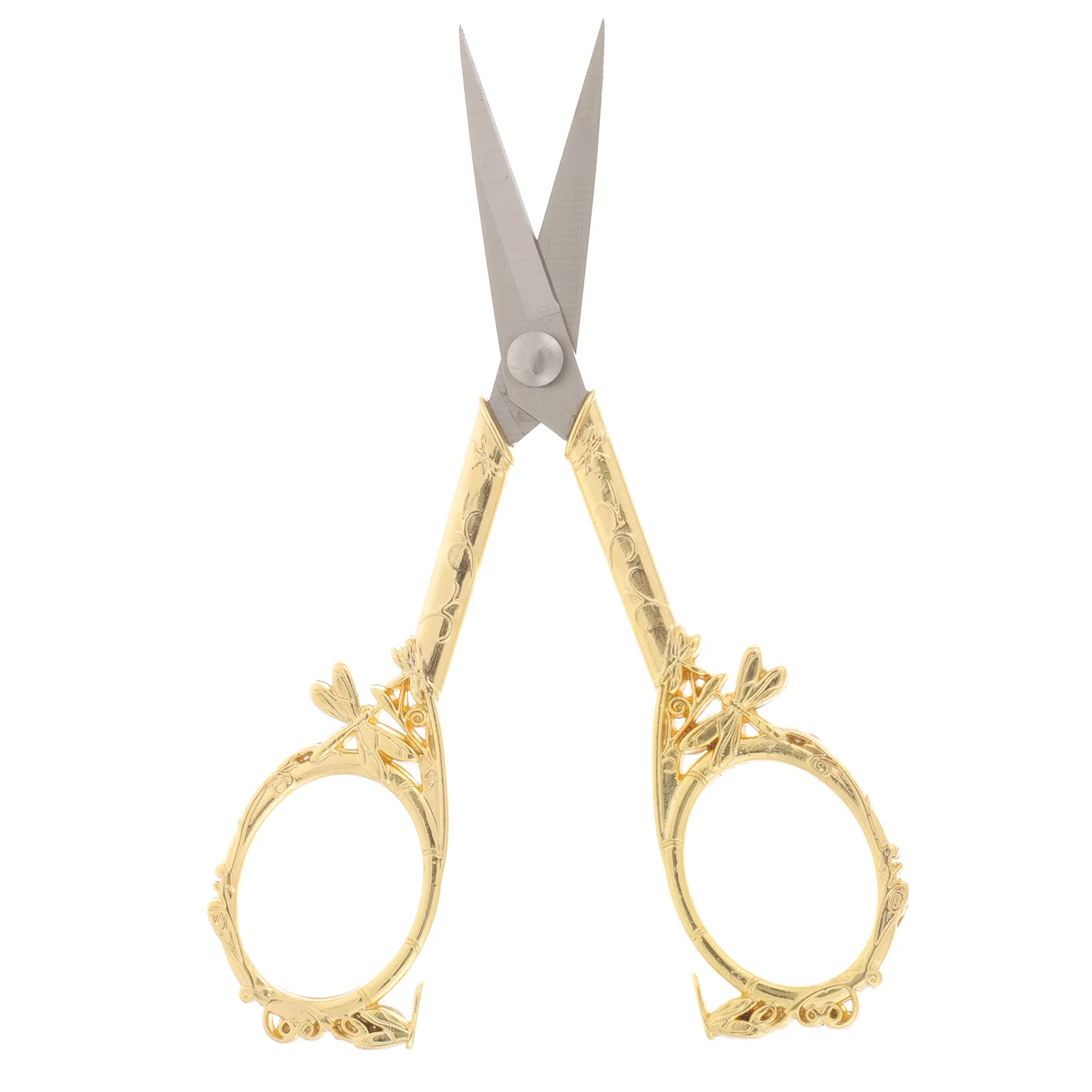

Stainless Steel Embroidery Scissors Small Crafts Sewing Crochet Paper Cutting Thread European Style Vintage Fabric Yarn