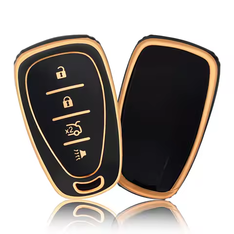 Car Key Fob Case Cover For Chevrolet Blazer Malibu Camaro Cruze Traverse Spark Equinox Sonic Volt 5 Button key Protect Shell