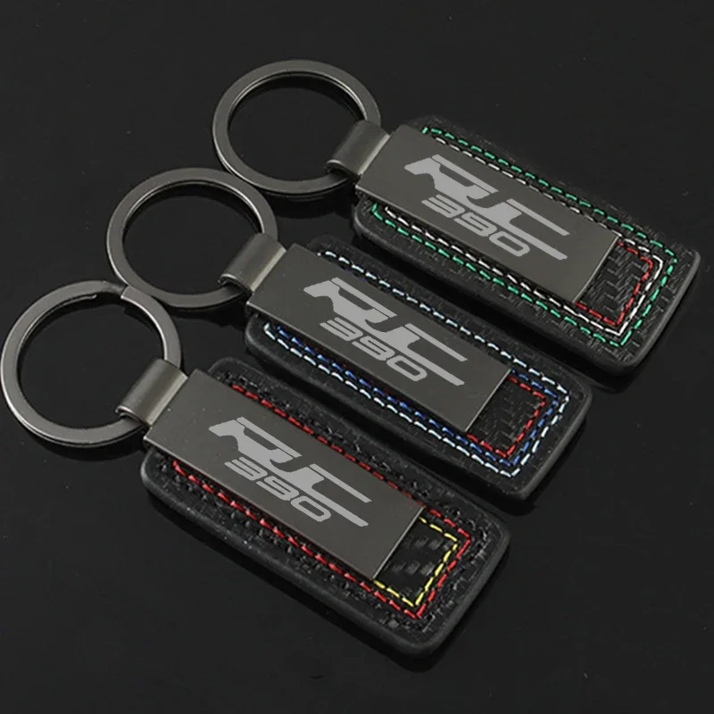 Motorcycle Keychain Universal Keyring Gift for KTM RC390 RC 125 200 250 390 2024 2023 2022 Key Chains Buckle Car Accessories