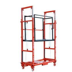 For Small automatic electric scaffold lifting cargo elevator platform hoist for Decoration construction