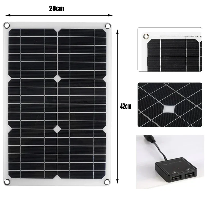 100W 800l/h Brushless Solar Water Pump Monocrystalline Silicon Low Noise Continuous Work Pond Pumps Garden Decoration Kit Tool view 4