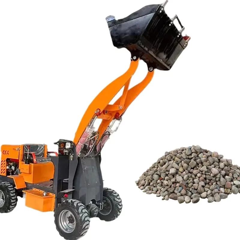 2026 Special Price Mini Wheel Loader Cramped and Narrow with Livestock Farm Fodder Cultivation Greenhouse