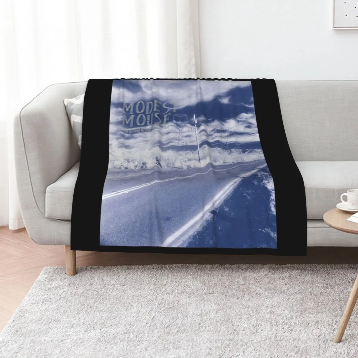 Modest Mouse this is a long drive for someone with nothing to think about Throw Blanket Custom Luxury Throw funny gift Blankets
