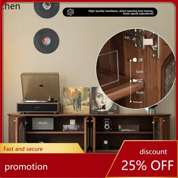 ZML خزانة تلفزيون خزانة سمعية وبصرية لغرفة المعيشة الحديثة لوازم الأثاث ذات الطراز البسيط