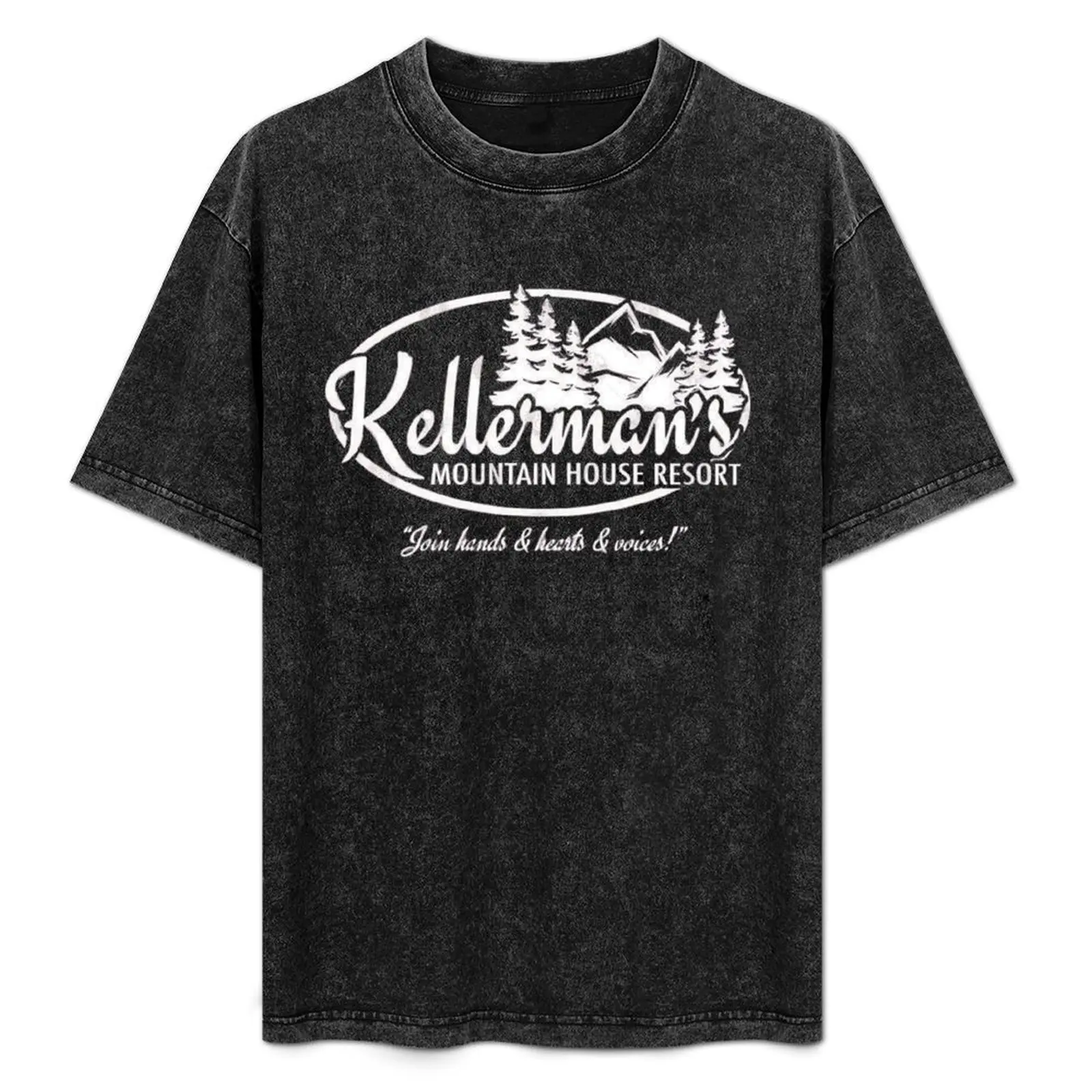 

Kellerman's Mountain House T-Shirt All Match Basic Short Sleeve Top