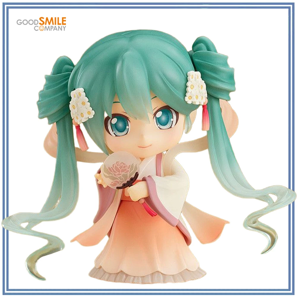 

100% оригинал на складе Good Smile Company Nendoroid ( # 539) Vocaloid Hatsune Miku Harvest Moon Ver. Аниме Фигурка Модель Украшение