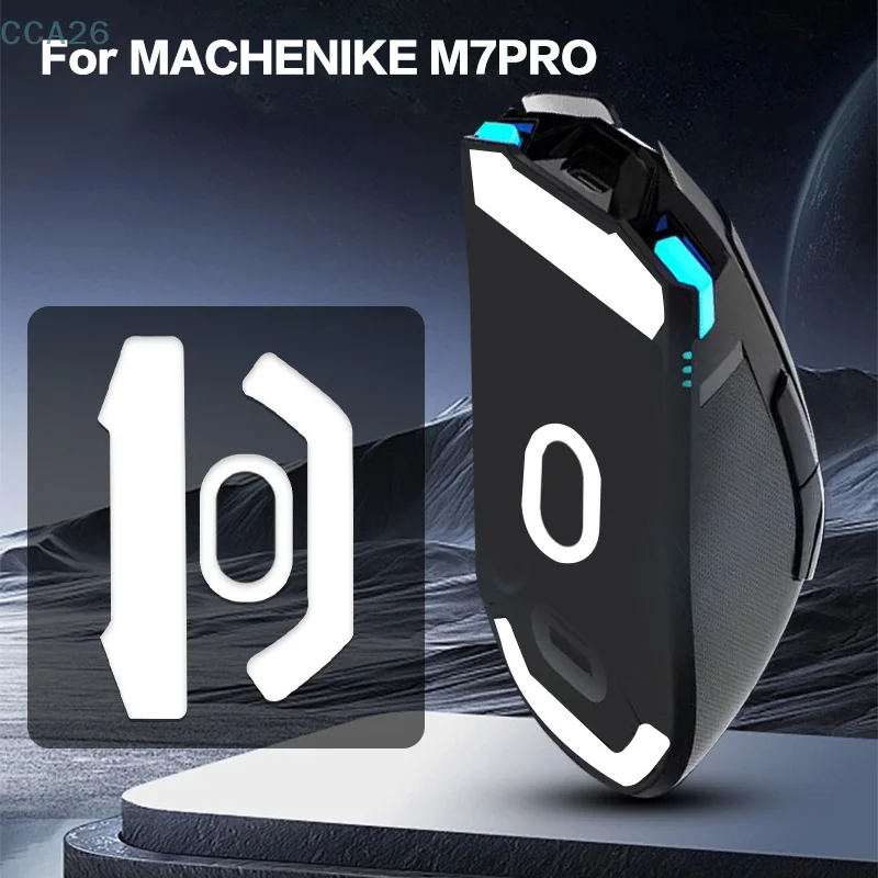 1 Set Anti-Slip Mouse Skates Foot Sticker Pad For MACHENIKE M7 PRO Gaming Wireless Mouse For E-Sports Gamer PTFE