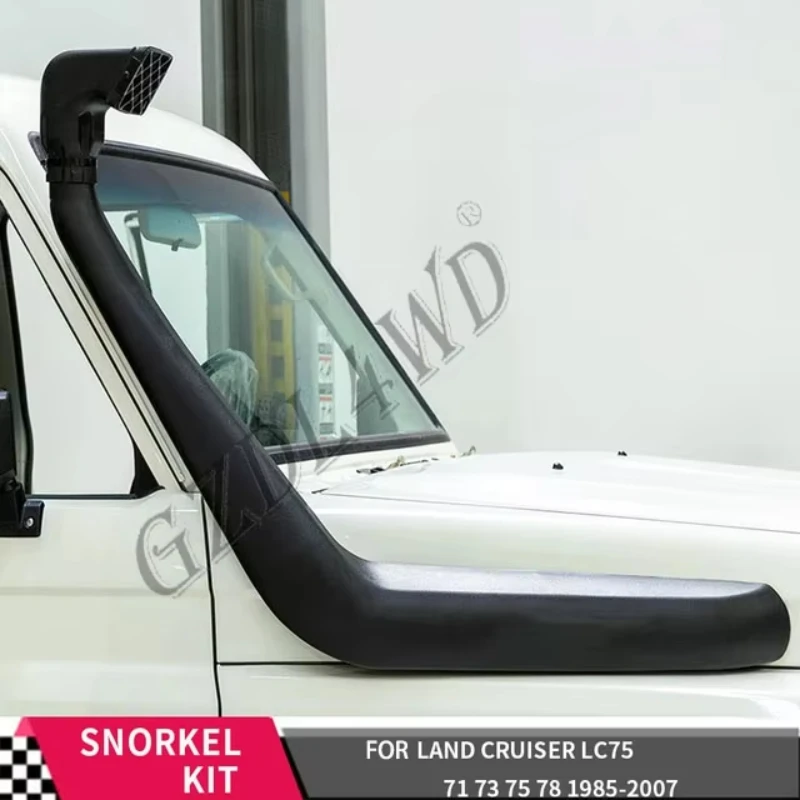 Right Side Install Surface Car Snorkel 4x4 Set For Land Cruiser LC75 FJ75 71 73 75 78 79 Series 1985-2007 Air Intake Snorkel Kit