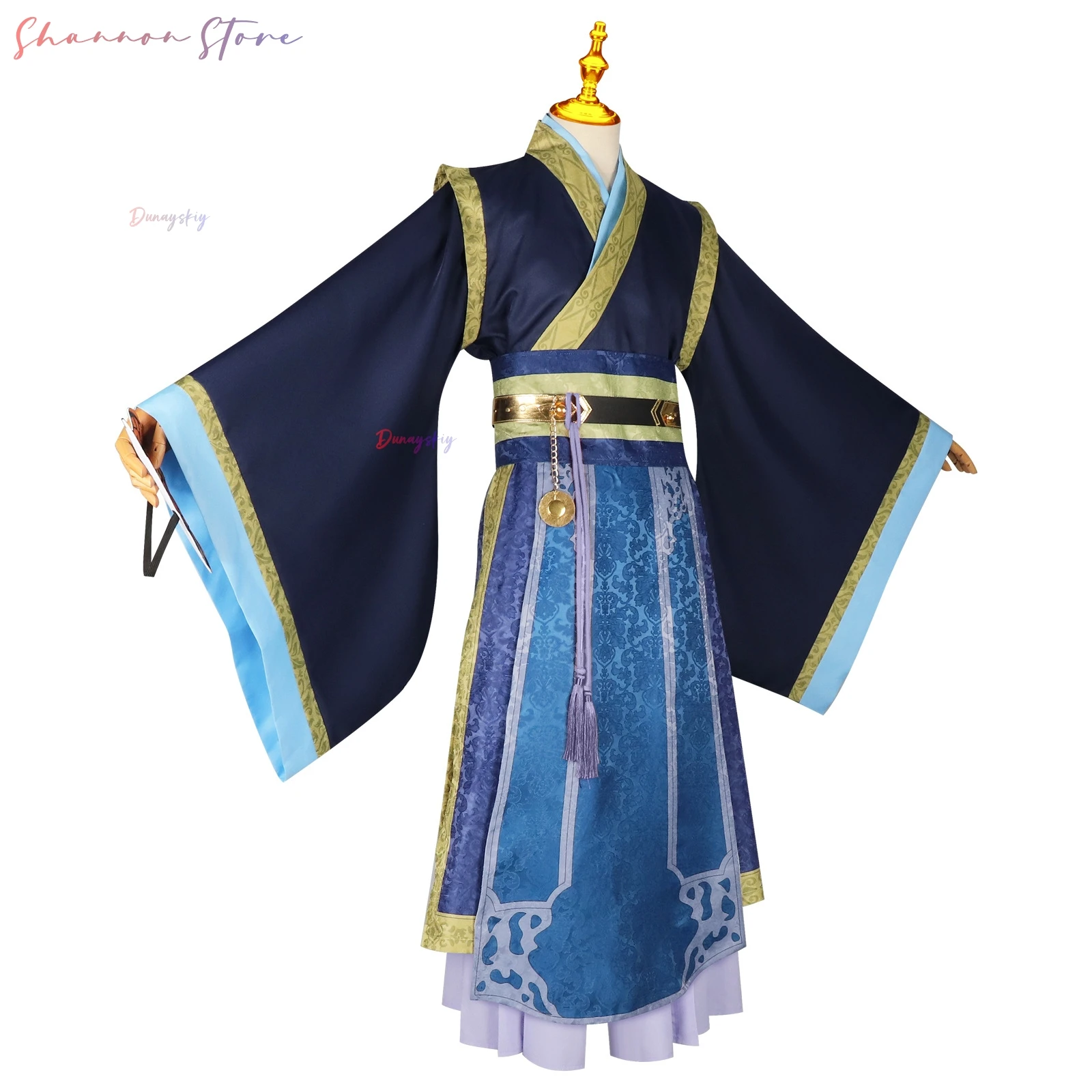 أنيمي يوميات الصيدلي تأثيري جينشي تأثيري Xidu مأدبة زي هالوين حفلة عيد الميلاد الصينية Hanfu هالروويين كوستيب #4