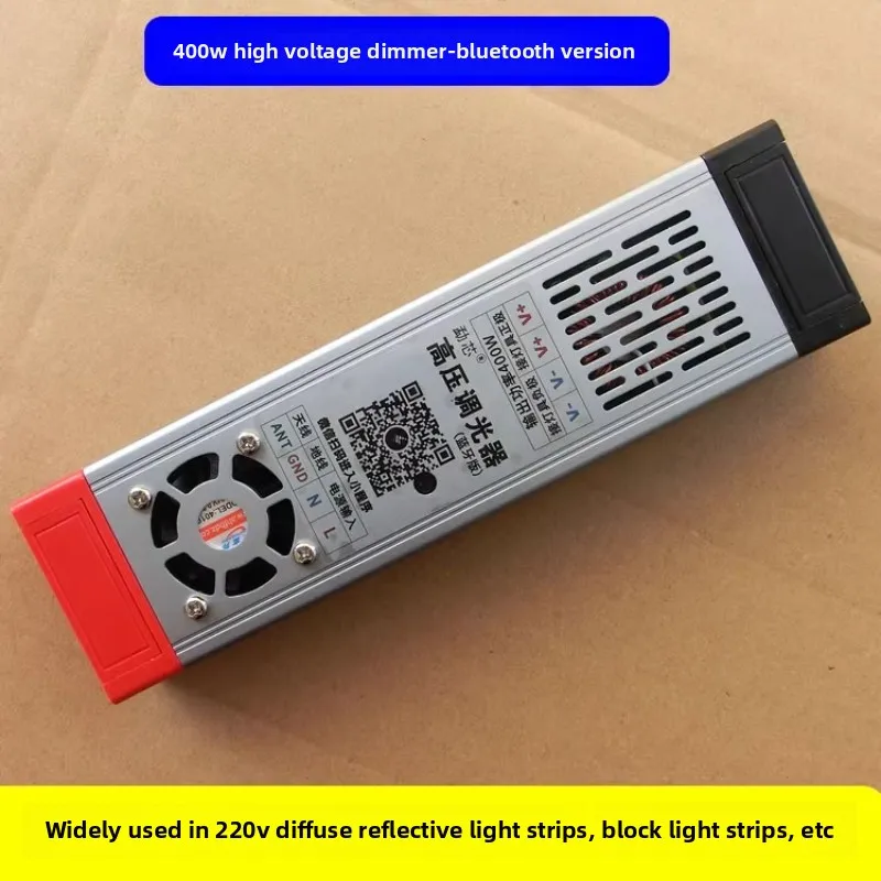 

High voltage 220V dimmer light with light box blockchain diffuse reflection led light bar, mobile phone bluetooth dimming