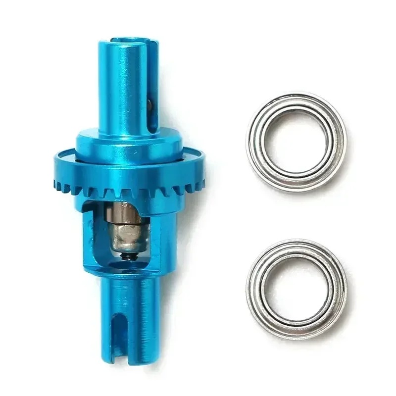 Per Wltoys K929 K939 K969 K979 K989 K999 1/28 Bilancia RC Auto Pezzi di Ricambio K989-26 Aggiornamento In Metallo Scatola Differenziale A Sfera Regolabile