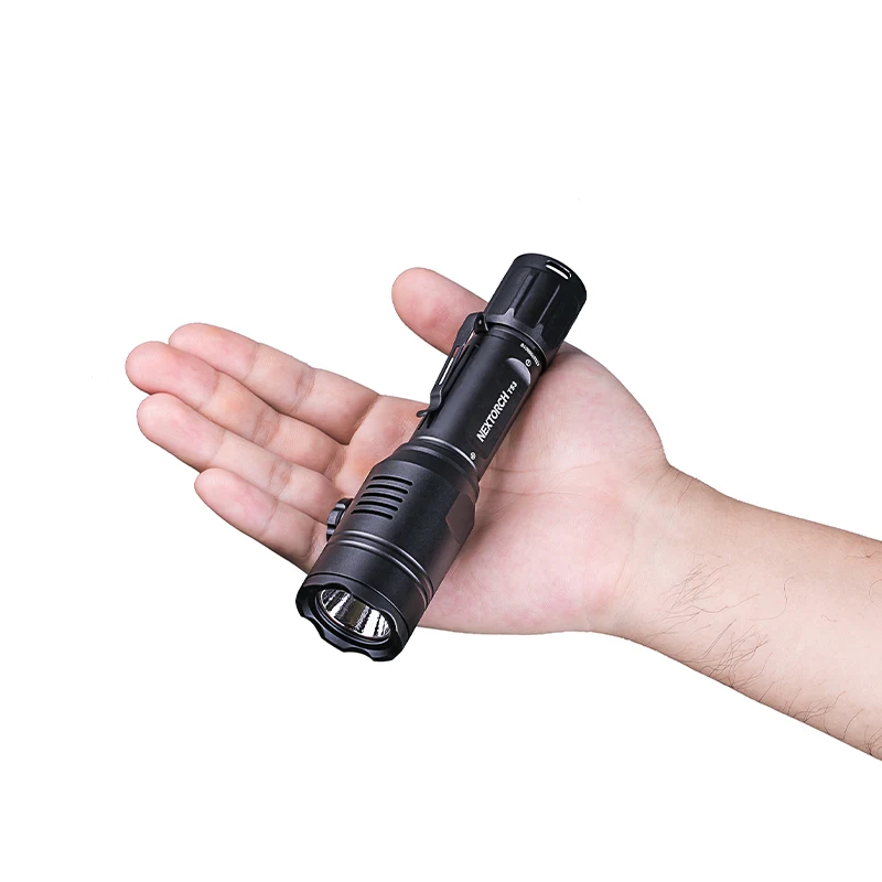 Nextorch T53 3 LED Source Flashlight,White/Green/Red Lights,Rechargeable 18650 Battery,Remote Switch & Scope Mount,for Hunting